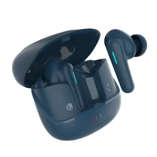 GEEOO MEKE T4 TWS Touch Control Earbuds – Color: Blue – View 2