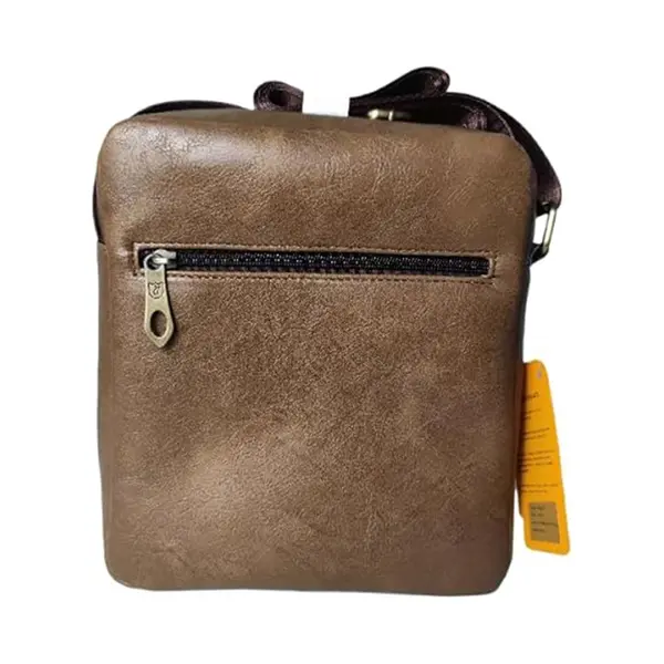 Men's Brass Metal Nano Crossbody Messenger Bag – View 2