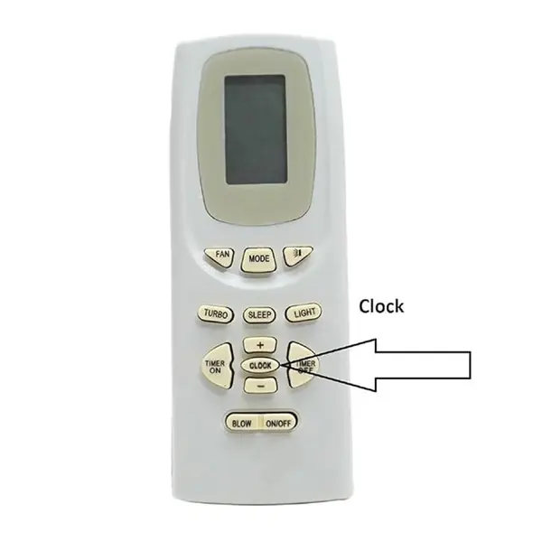 GREE Air Conditioner Whirlpool Split/Window Remote Controller – View 2