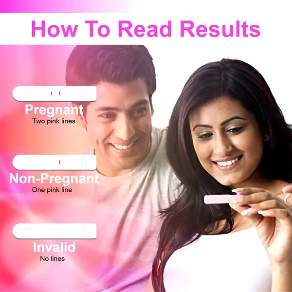 Clear & Sure One Step Urine HCG Pregnancy Test Kit – View 4