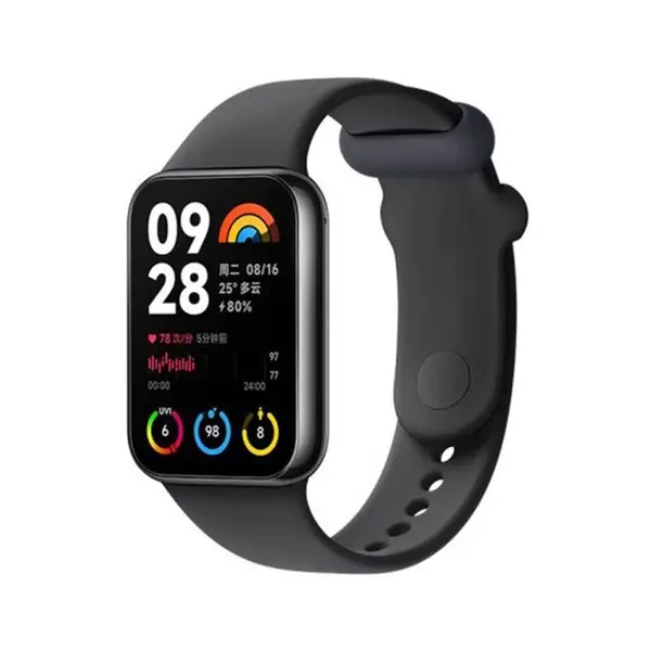 Xiaomi Smart Band 8 Pro AMOLED Screen Smart Watch – Color: Black – View 1