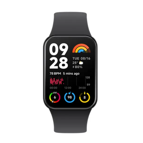 Xiaomi Smart Band 8 Pro AMOLED Screen Smart Watch – Color: Black – View 2