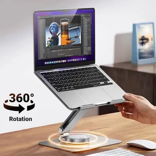 Ugreen LP592 Adjustable Swivel Ergonomic Design Laptop Stand – View 3