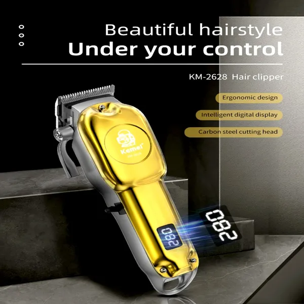 Kemei KM-2628 Professional Hair LCD Display Trimmer – View 4