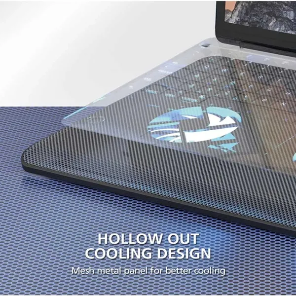 Micropack MLC-001 Dual Fan Laptop Cooler support up 15.5 Inch – View 3