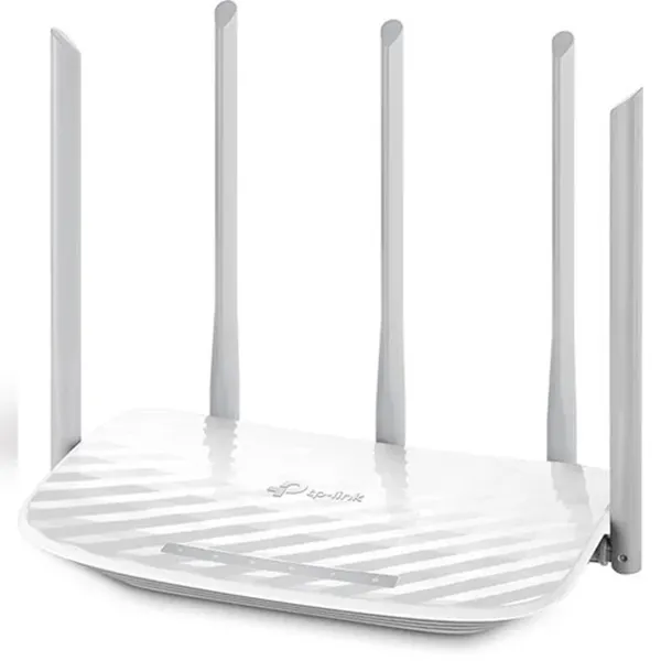  TP-Link Archer C60 AC1350 Wireless Dual Band 5 Antenna Router – View 1