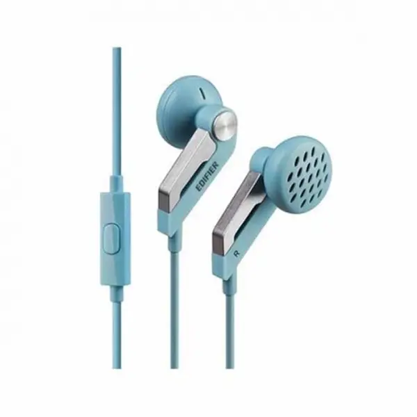 Edifier P186 In-Ear 3.5mm Wired Earphone – Color: Blue – View 1