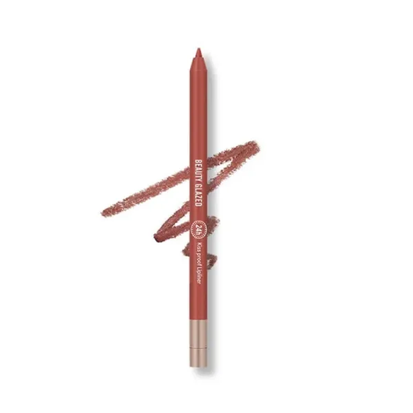 Beauty Glazed 104 Mocha Brown Waterproof And Long Lasting Lipliner – View 2