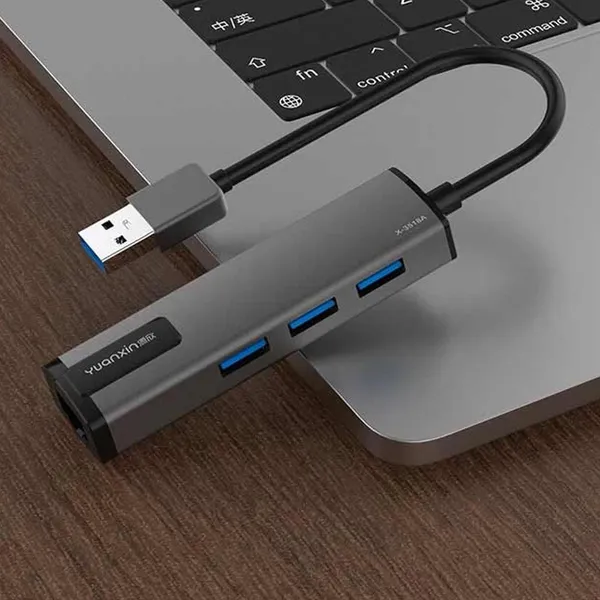 Yuanxin X-3518A Multiport USB Hub – View 3