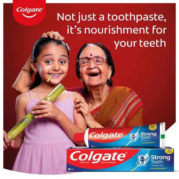 Colgate Strong Teeth Anticavity Dental Cream Toothpaste 200 gm – View 2