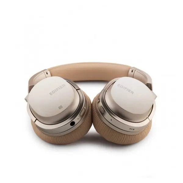 Edifier W860NB ANC Over-Ear Bluetooth Headphones – Color: Gold – View 2