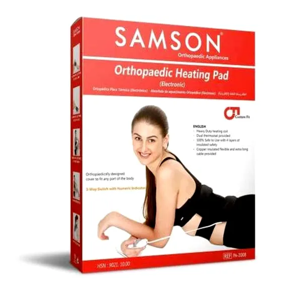 Orthopedic Electric Heating Pad for Pain Relief & Back Pain – View 3