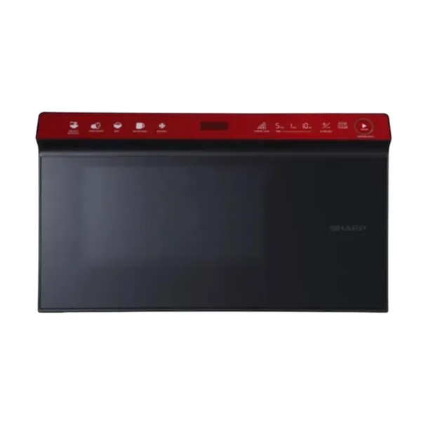 Sharp R-2235H(R) 24L Solo Microwave Oven with Sensor Cooking – View 1