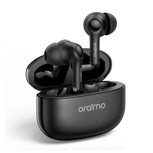 Oraimo FreePods 3C True Wireless Earbuds – Color: Black – View 1