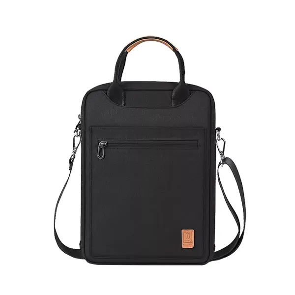 WIWU 12.9 Inch Pioneer Tablet Laptop Bag with Shoulder Strap – Color: Black – View 2