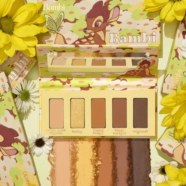 Colourpop 5 Color Pressed Eyeshadow Powder Palette Bambi – View 4