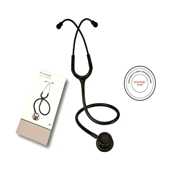 WISTER Classic Stainless Steel Clarity Stethoscope – View 2