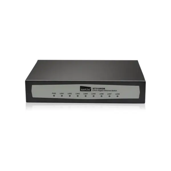 Netis ST3108GM 8 Port Gigabit Ethernet Switch – View 3