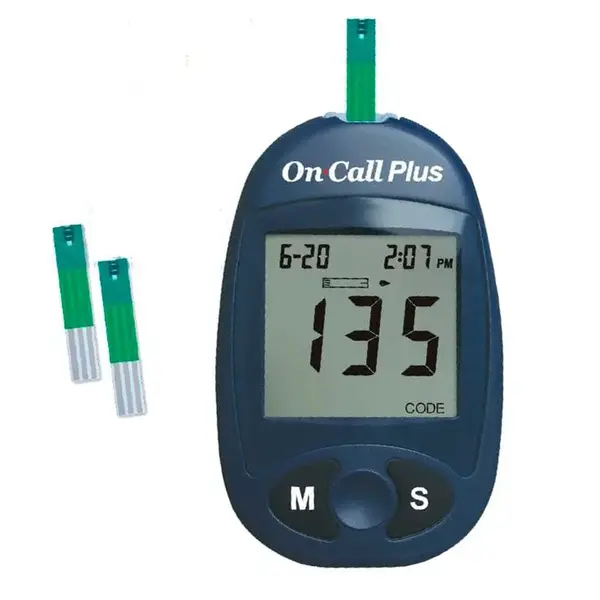 On Call Plus Diabetes Blood Glucose Monitoring Machine – View 4