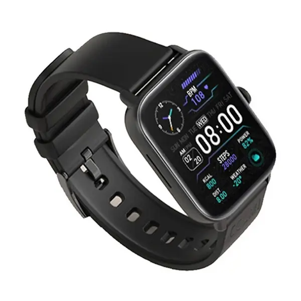 COLMI P28 Plus IP68 Waterproof Smart Watch – Color: Black – View 3