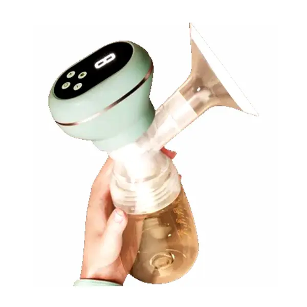 Rechargeable Electric LCD Display Single Breast Pump – View 2