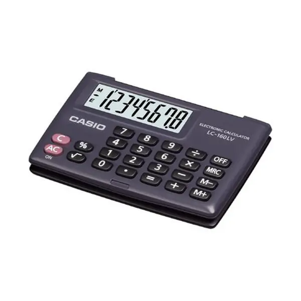 Casio LC-160LV Portable Basic Calculator 8 digits – View 2