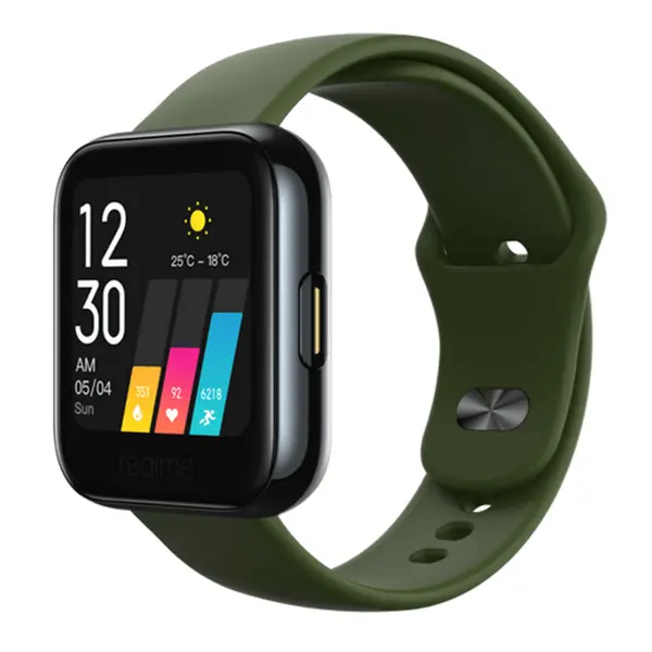 Realme Smart Watch Color LCD – Color: Green – View 1
