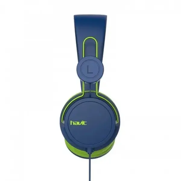 HAVIT HV-H2198d 3.5mm Wired Headphone – Color: Blue – View 3