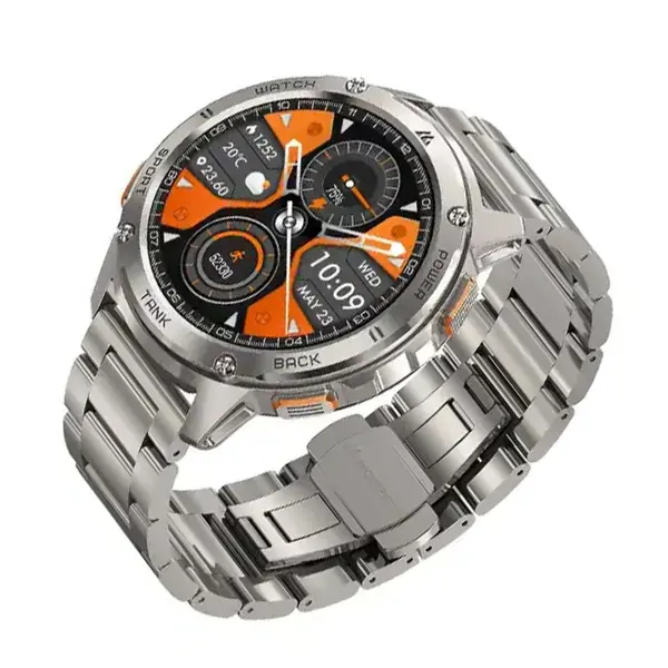 KOSPET TANK T3 ULTRA 2 Special Edition Smartwatch with GPS – Color: Silver – View 3