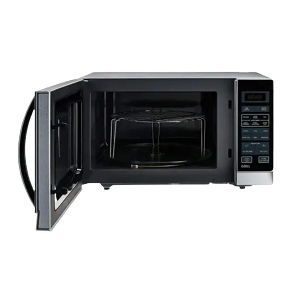SHARP R-32A0-SM-V 25L Silver Touch Control Microwave Oven – View 3