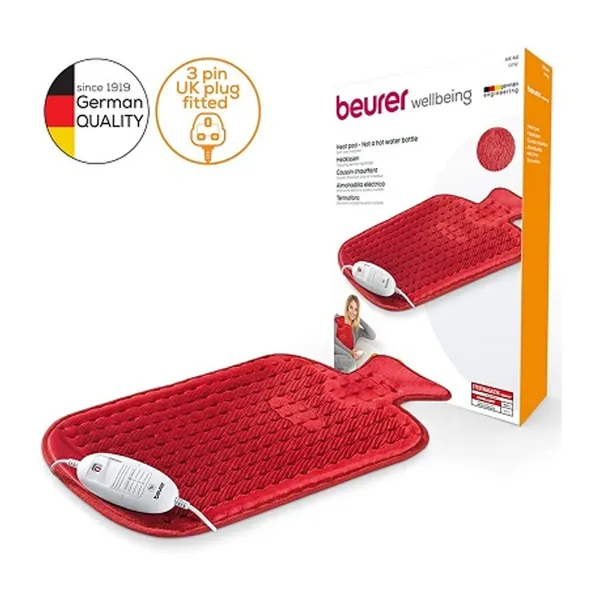 Beurer HK 44 Eu 3 Temperature Settings Extra-soft Heating Pad – View 5