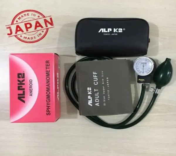 ALPK2 V500 Manual Blood Pressure Machine with Stethoscope – View 4