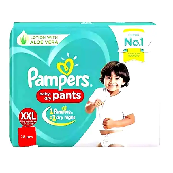 Pampers Double Leak Guard Pants System Baby Diaper – View 1