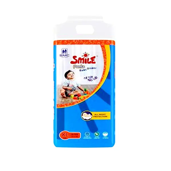 SMC Smile Advanced Leakage Guard Pant System Baby Diaper – Quantity: 32 pcs – View 1