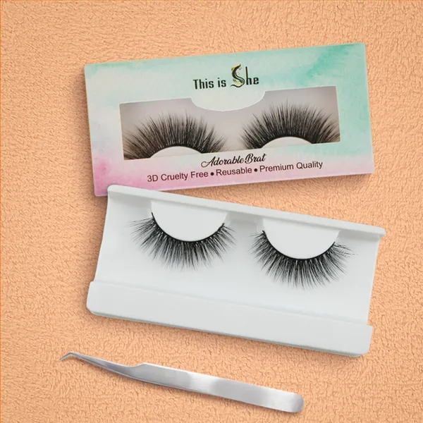TIS Adorable Brat from Silk collection Premium quality Eyelashes – View 2