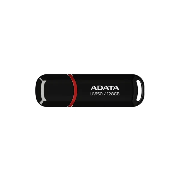 Adata UV150 128GB Black USB 3.2 Pen Drive – View 1