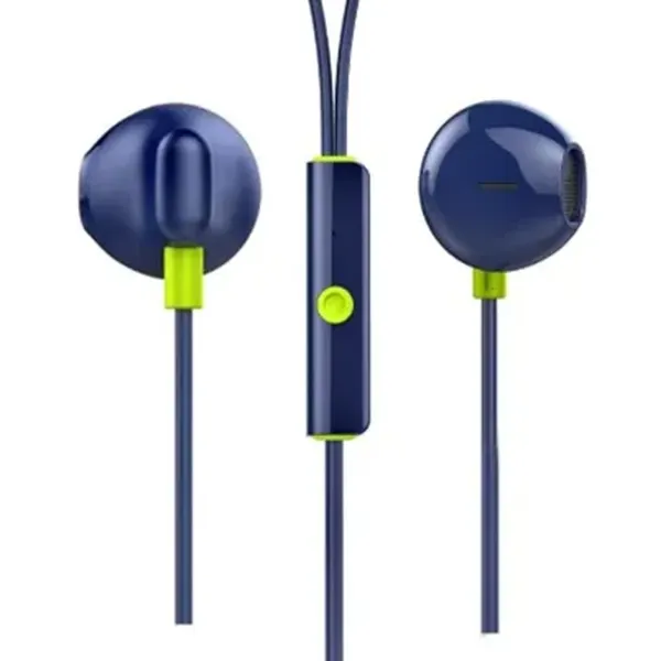 Oraimo Halo Lite 3.5MM Half In-ear Earphone – Color: Blue – View 2