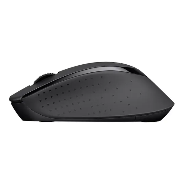 Logitech M330 SILENT PLUS Wireless Mouse – Color: Black – View 3