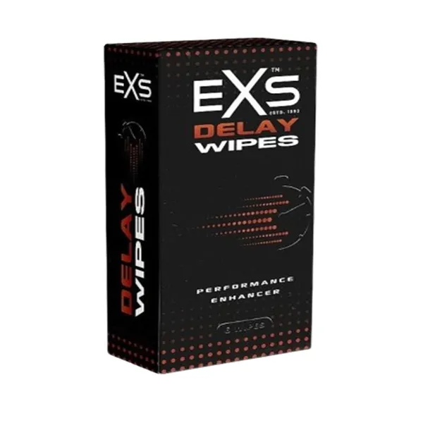 EXS Delay Wipes 6pcs Pack – Mild Desensitizer for Prolonged Intercourse – View 1