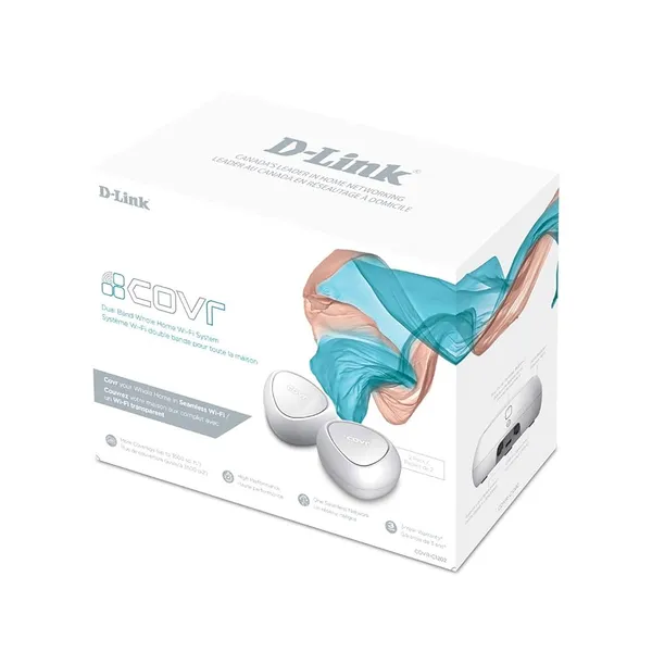 D-Link COVR-C1202 AC1200 Wireless Dual-Band Whole Home Wi-Fi Router – View 3
