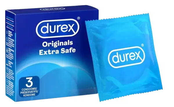 Durex Extra Safe Easy On Condom – 3Pcs Pack (UK) Enhanced Protection with Comfort & Ease – View 1