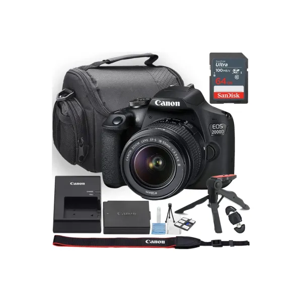 Canon EOS 3000D with EF-S 18-55mm III Lens18MP DSLR Camera – View 3