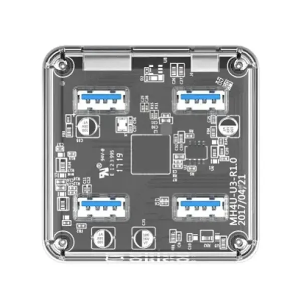 Orico MH4UC-C3 4-Port Transparent USB3.0 Hub – View 2