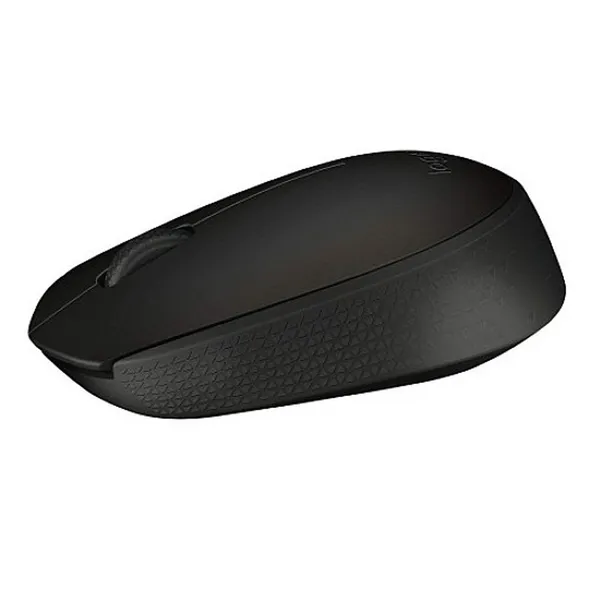Logitech B170 Wirelessm Optical Mouse – Color: Black – View 3