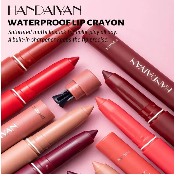 HANDAIYAN 6PCS Waterproof Lip liner Makeup Pencils – View 4