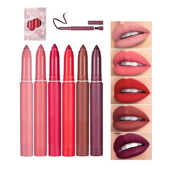 HANDAIYAN 6PCS Waterproof Lip liner Makeup Pencils – View 2
