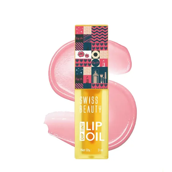 Swiss Beauty Shade-04 Kiwi Dip Tint Long-Lasting Moisturization Lip Gloss Oil – View 3