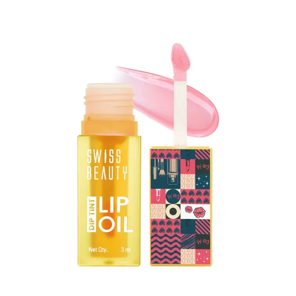 Swiss Beauty Shade-04 Kiwi Dip Tint Long-Lasting Moisturization Lip Gloss Oil – View 2