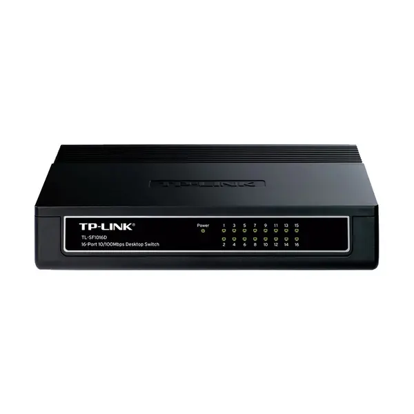 TP-LINK TL-SF1016D 16-Port 10/100 Mbps Network Switch – View 2