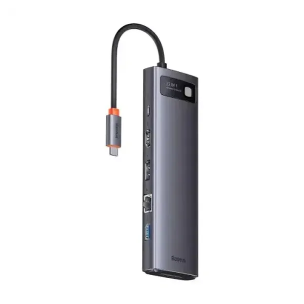 Baseus Metal Gleam Series 12-in-1 Multifunctional Type-C HUB – View 2